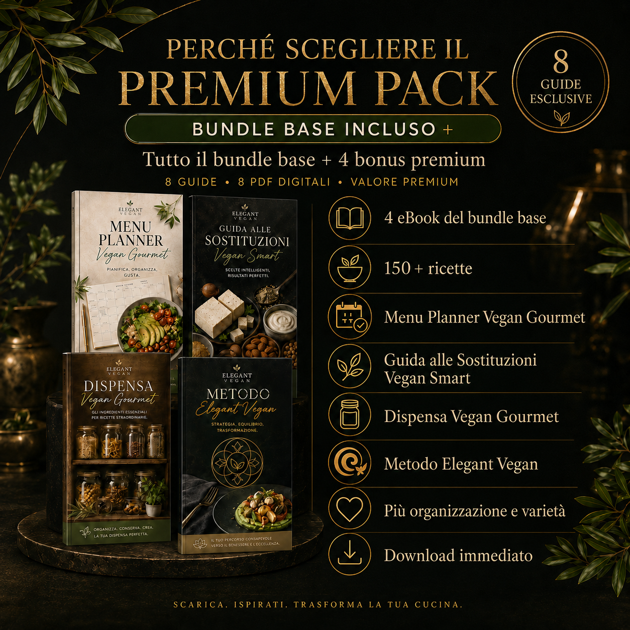 ELEGANT VEGAN – La Collezione Completa per Cucinare con Stile