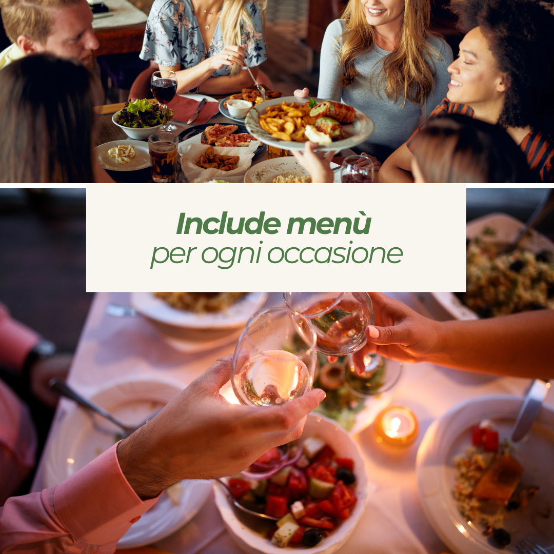 menu vegani